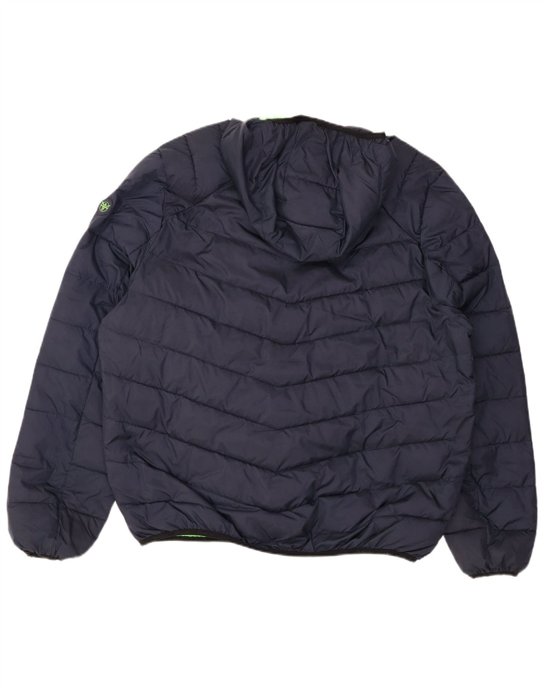 CHIEMSEE Muška podstavljena jakna s kapuljačom UK 42 XL tamnoplavi poliester