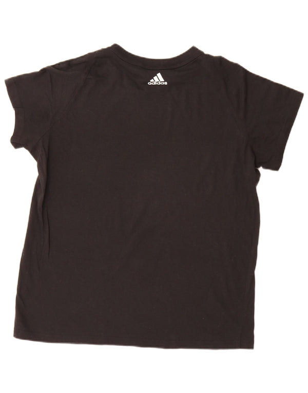Adidas ženska majica s grafičkim motivima UK 20/22 XL crna