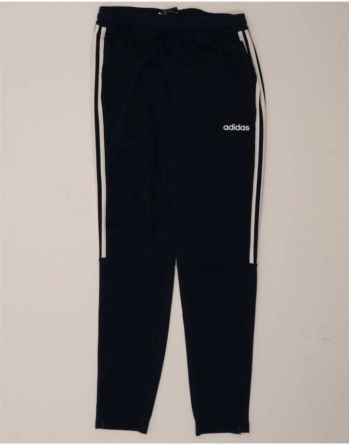 Adidas muške hlače od trenirke srednje tamnoplave poliesterske boje