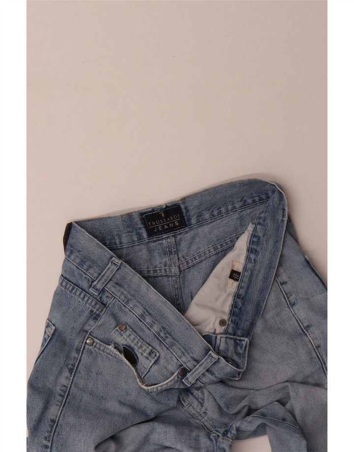 TRUSSARDI Muške sužene traperice W33 L28 Plave