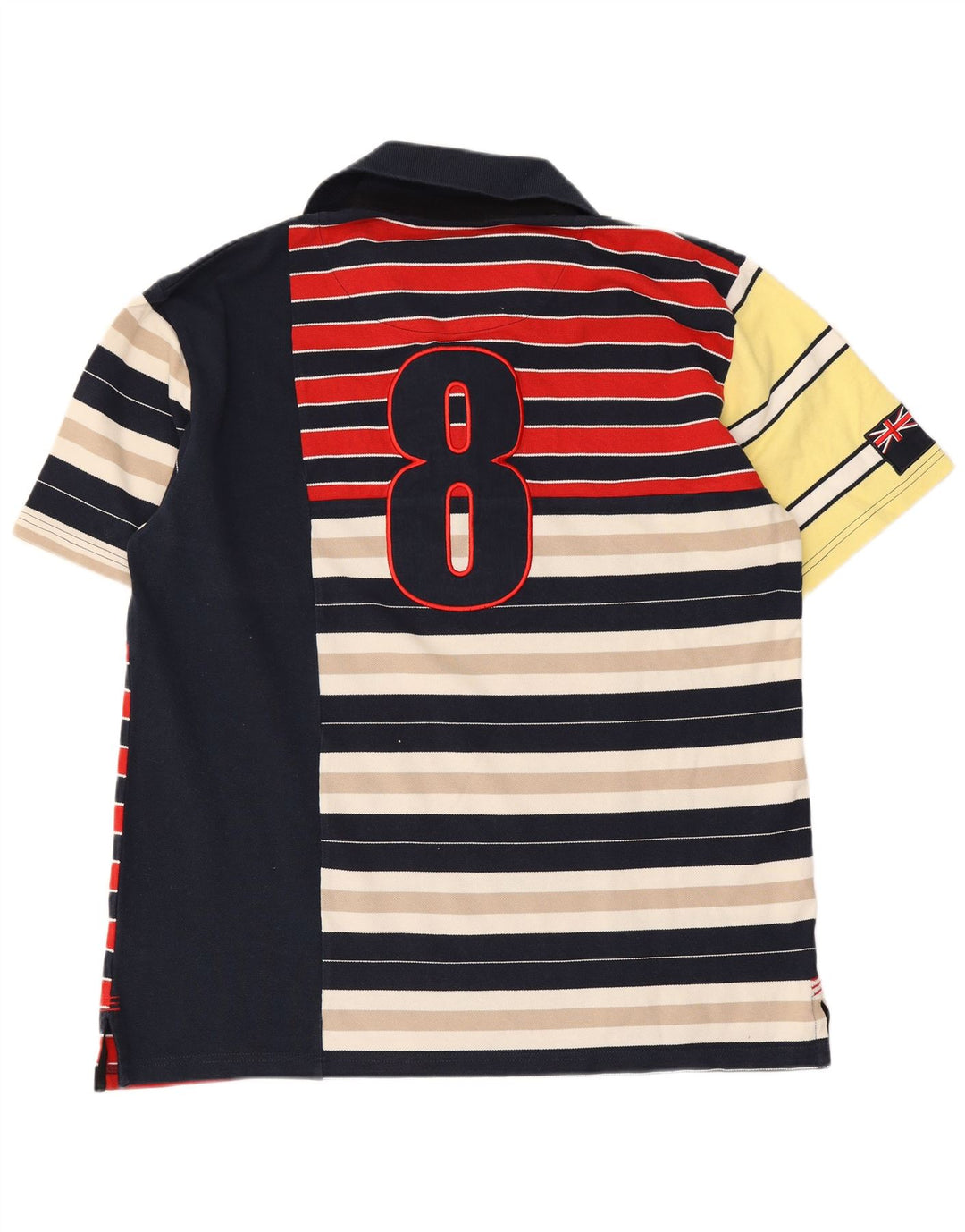 Canterbury muška ragbi polo majica s grafičkim motivima XL Raznobojni patchwork pamuk