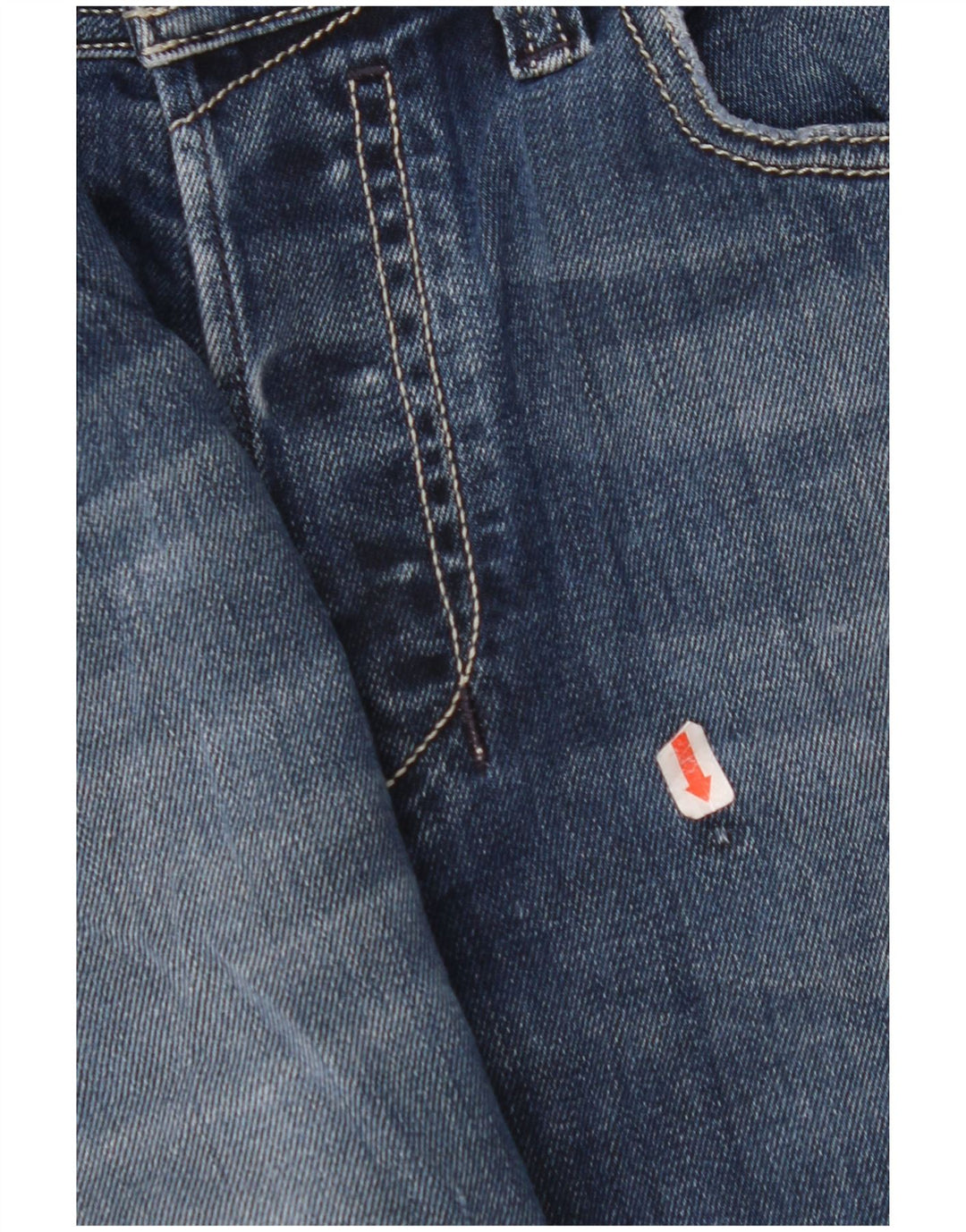 DIESEL Muške Safado Regular Slim Straight Traperice W30 L27 Plavi pamuk