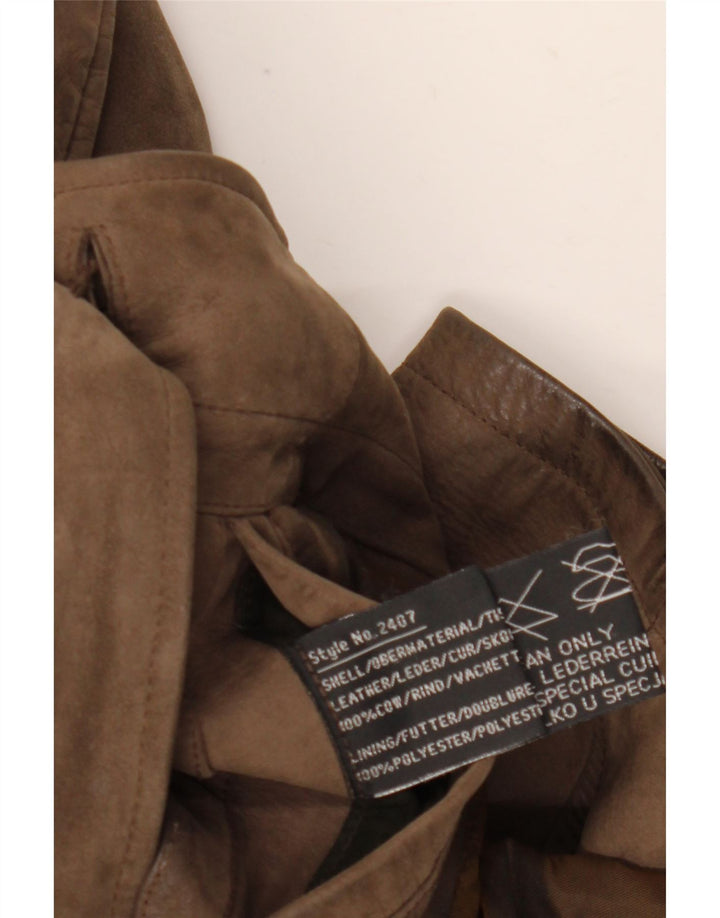 Camel Active muški kožni kaput EU 54 XL smeđa koža