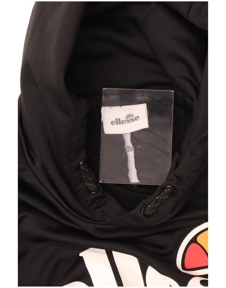 ELLESSE majica s kapuljačom s kapuljačom 13-14 godina, crna