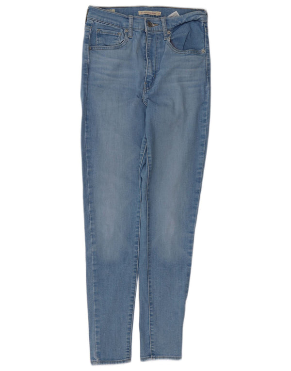 LEVI'S Ženske Mile High Super Skinny traperice W27 L28 Plavi pamuk