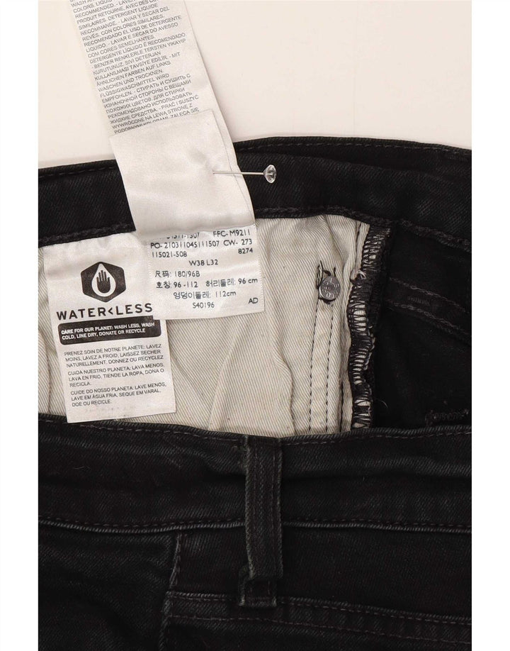 Levi's muške 511 traper kratke hlače W38 XL crni pamuk