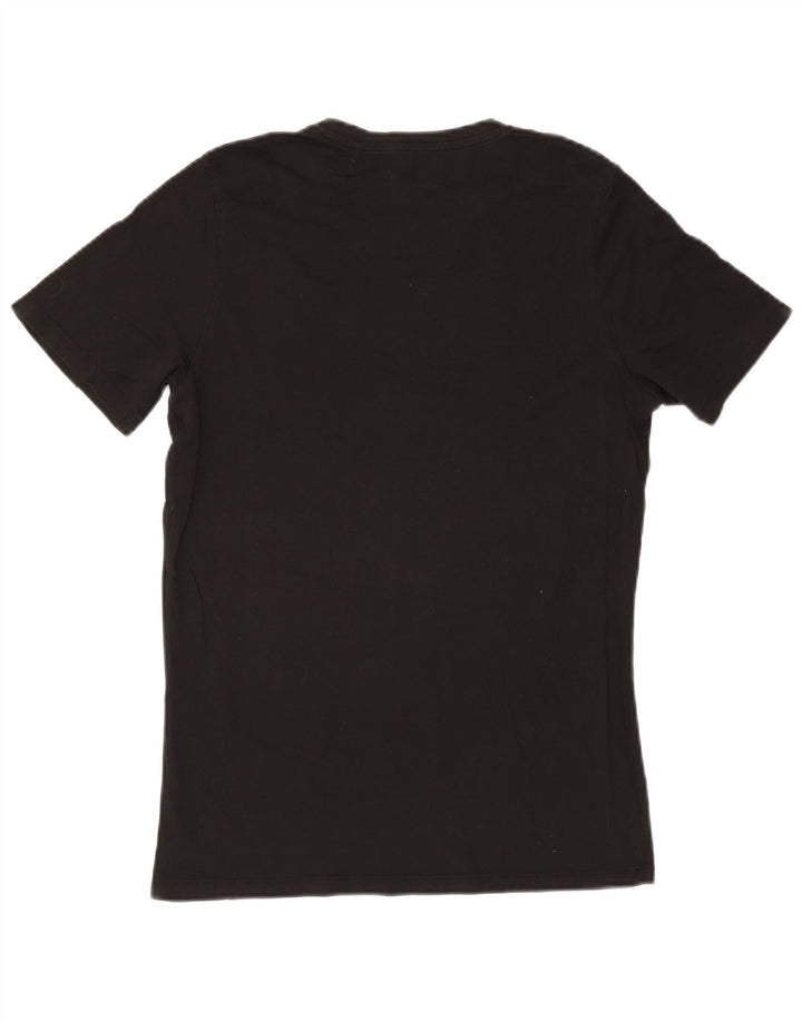Jack & Jones muška grafička majica srednje crna