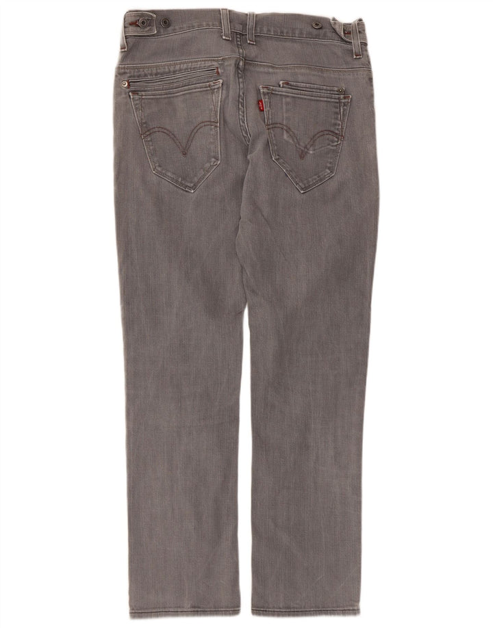 Levi's ženske 511 uske traperice W33 L30 sivi pamuk