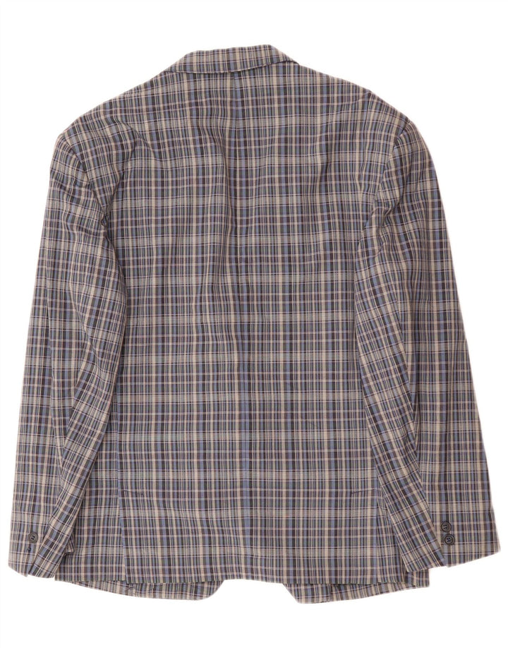 GREEN FOX Muška jakna sa 2 gumba EU 48 srednje siva karirana