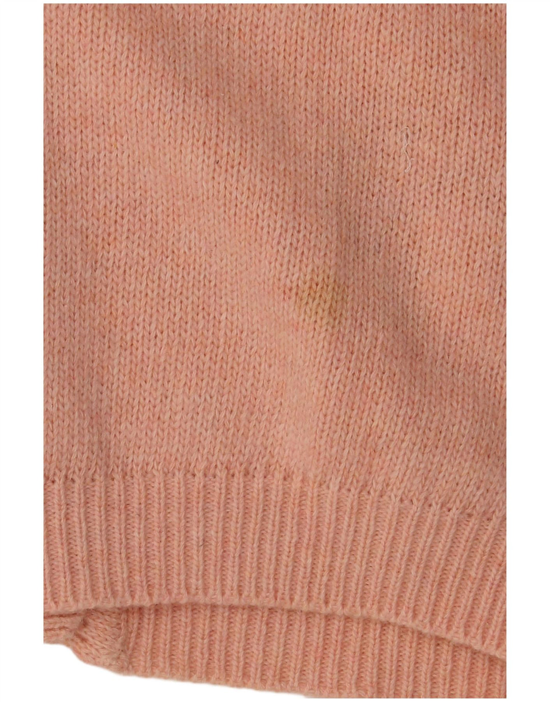 VINTAGE ženski kardigan džemper UK 16 Veliki ružičasti cvjetni vuneni