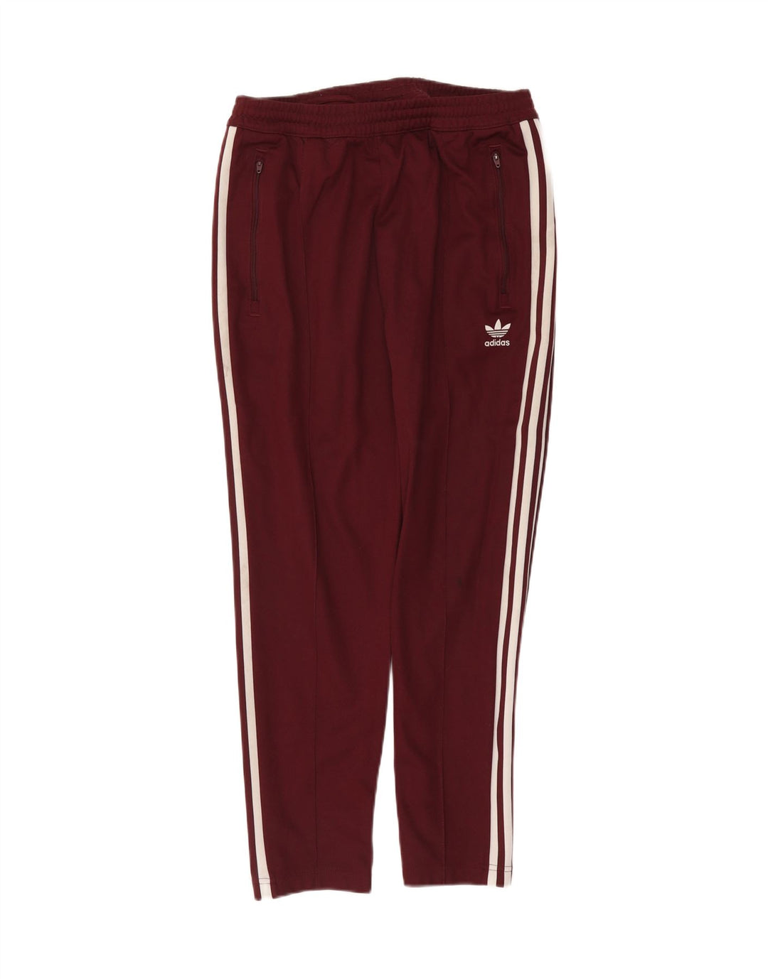 Adidas muške trenirke, srednje pamučne bordo boje