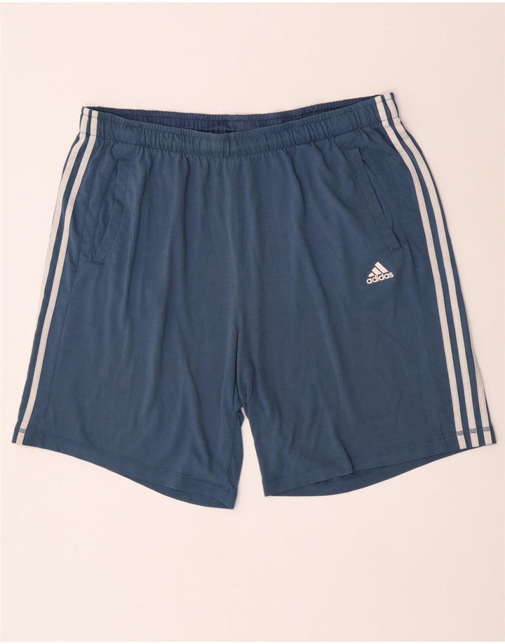 Adidas muške sportske kratke hlače Climalite 2XL plavi poliester