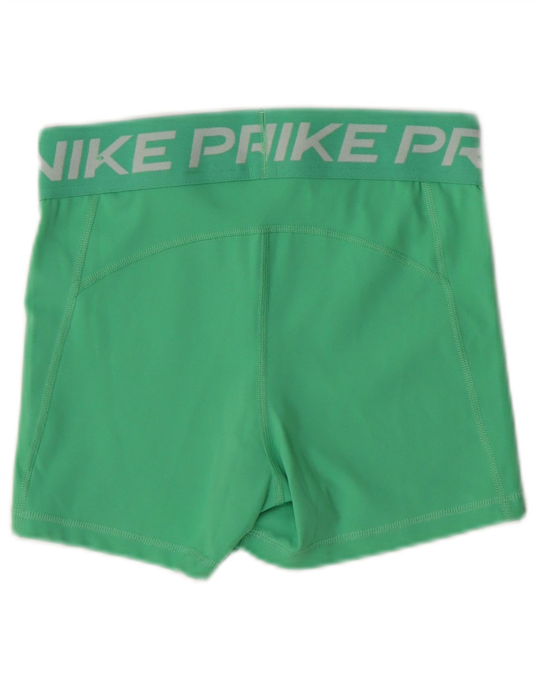 NIKE Ženske Dri Fit Graphic Sport Shorts UK 8 Mali zeleni poliester