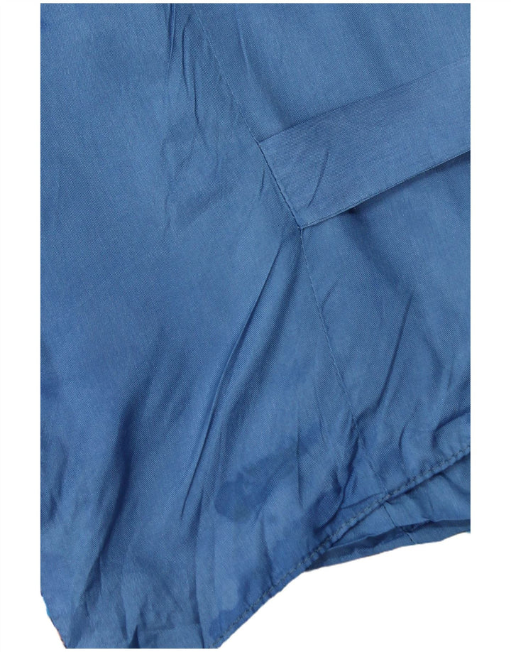 Vintage muški prsluk Mali plavi cvjetni