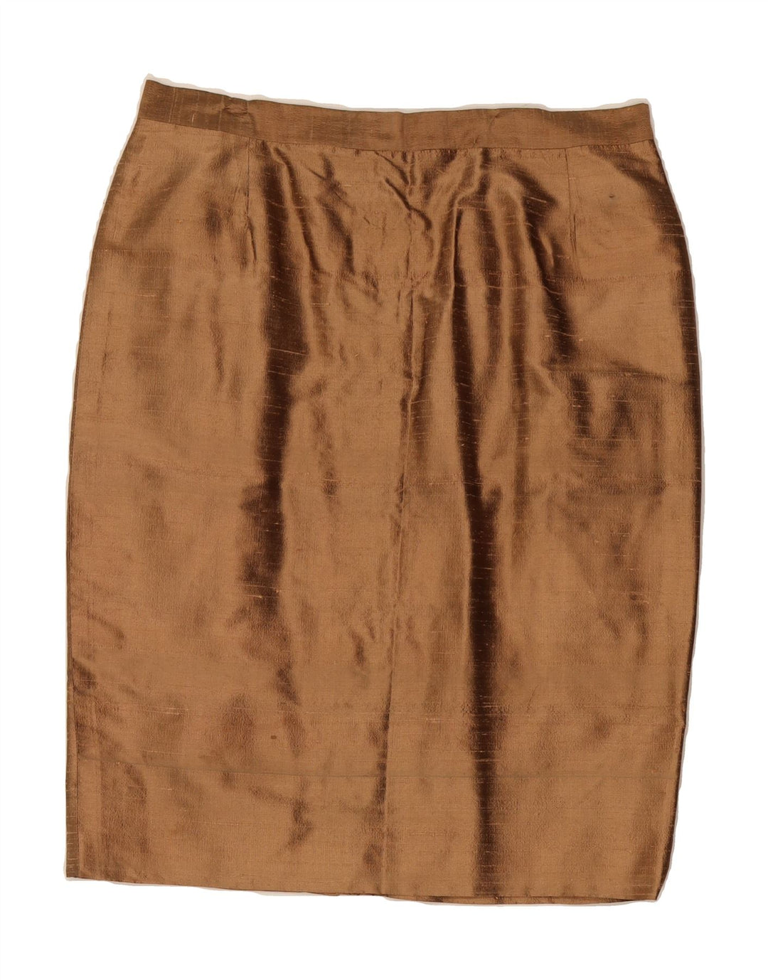 VINTAGE Womens Pencil Skirt W34 Large Brown Vintage Vintage and Second-Hand Vintage from Messina Hembry 