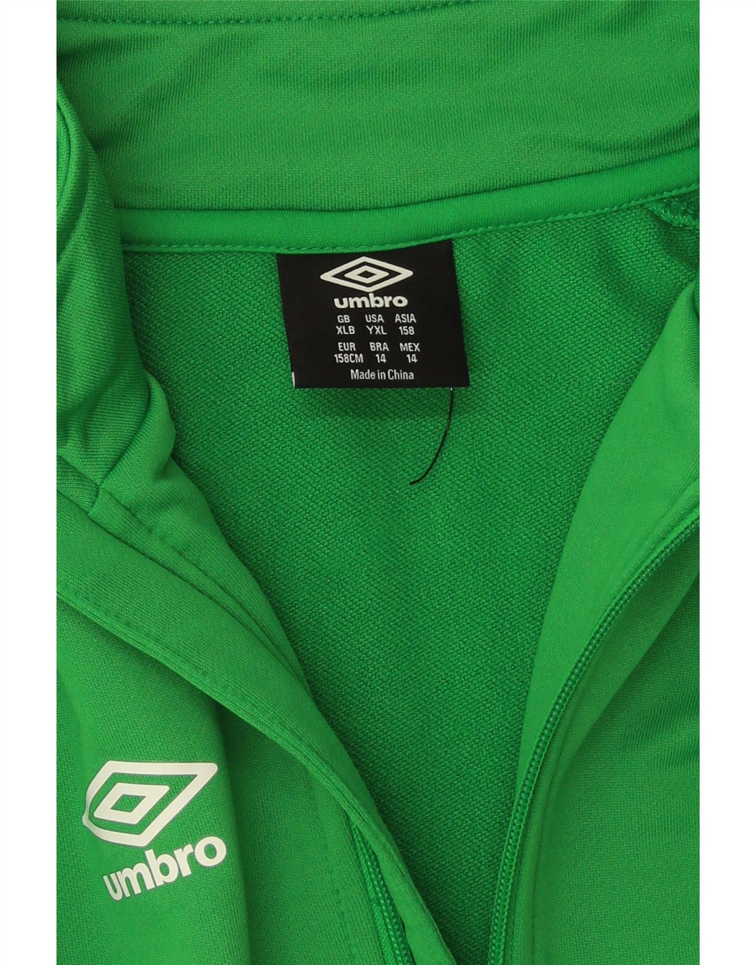 Umbro Boys Graphic Gornja jakna trenirke 13-14 godina XL zeleni poliester