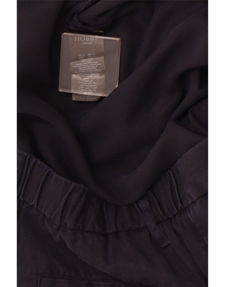 HOBBS Ženske ravne chino hlače UK 12 srednje W30 L28 tamnoplave