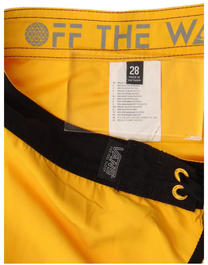 Vans muške kratke hlače za kupanje male žute boje od poliestera