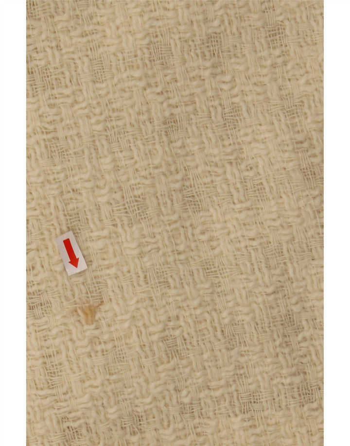 Ekskluzivni ženski kaput UK 10 Small off white karirano