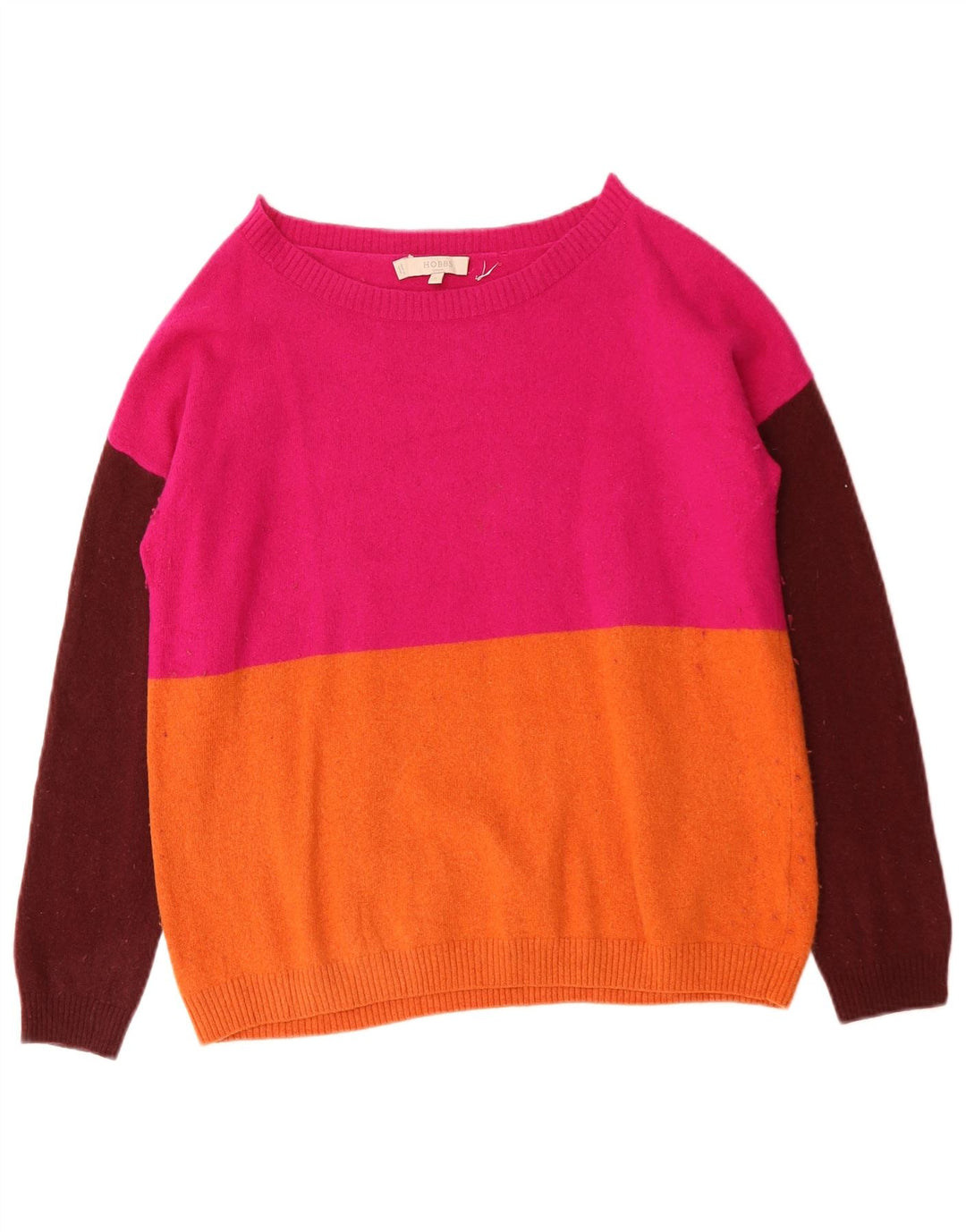 HOBBS Ženski džemper s lađastim izrezom UK 14 Srednji višebojni
