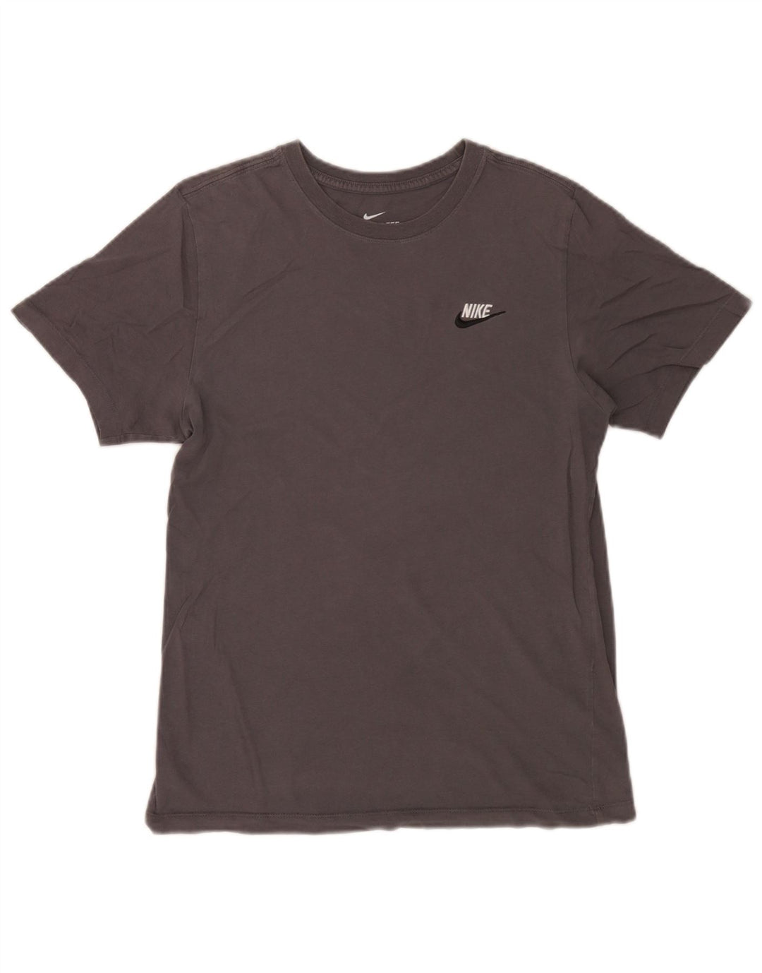 Nike Muška majica kratkih rukava Mala Siva Pamuk