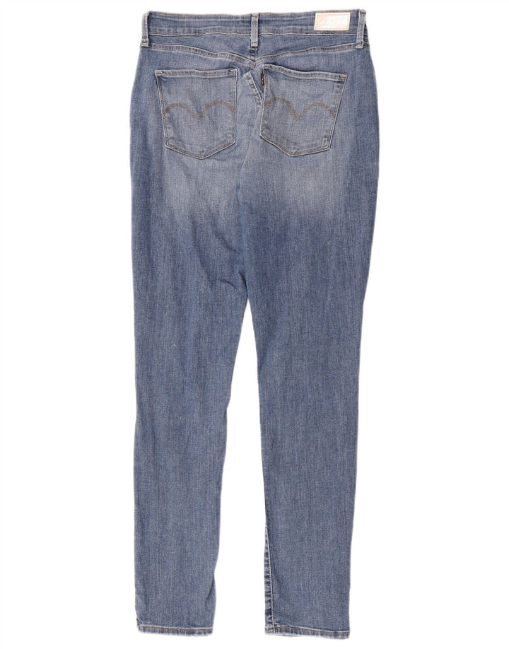 Levi's ženske uske traperice s oštećenim izgledom W29 L30, plavi pamuk