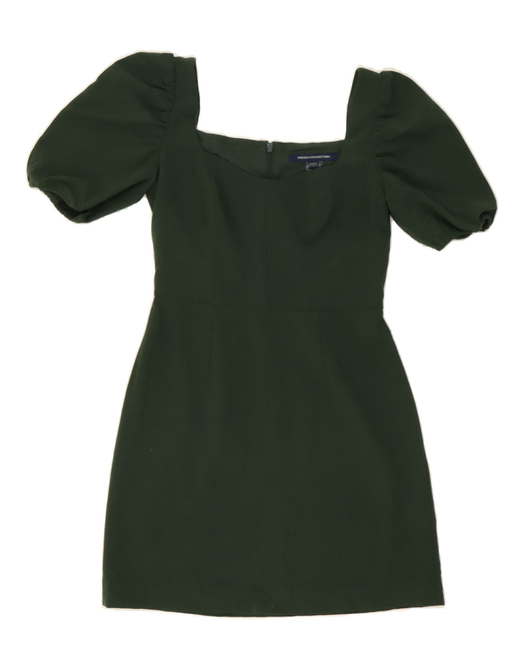 FRENCH CONNECTION Womens Sheath Dress UK 6 XS Green Polyester Vintage French Connection and Second-Hand French Connection from Messina Hembry 