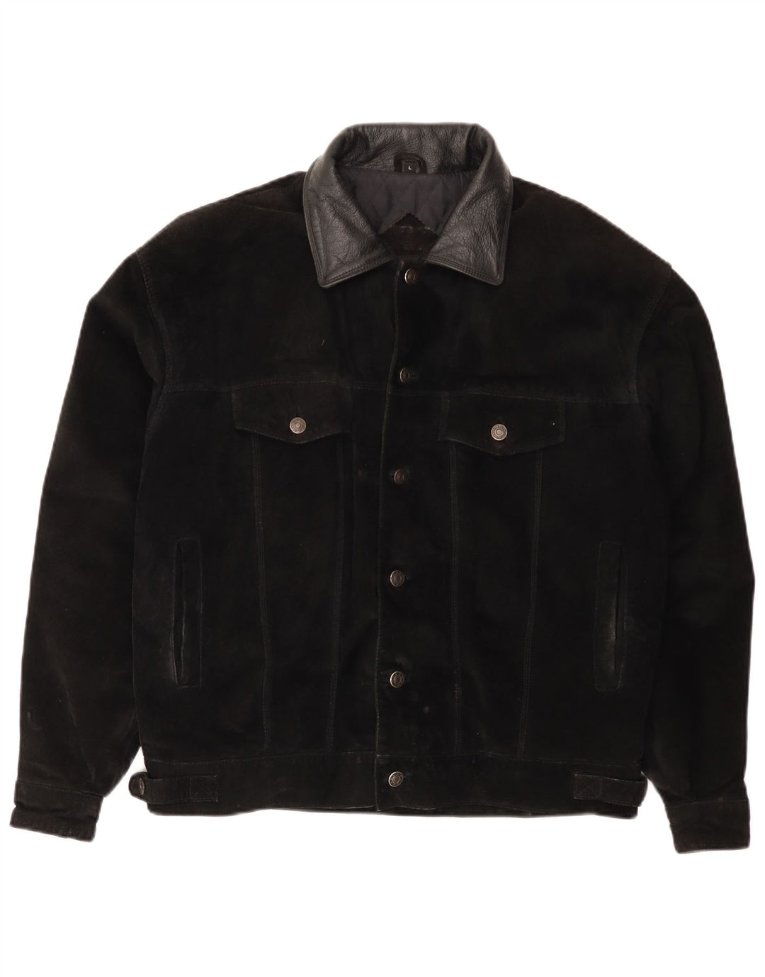 U.S. Posse Skins muška antilop jakna UK 40 velika crna koža