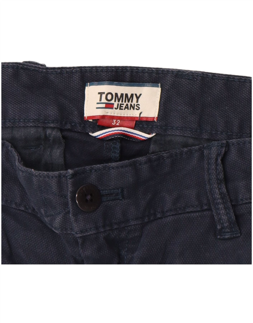 TOMMY HILFIGER Muške chino kratke hlače W32 srednje tamnoplavi pamuk