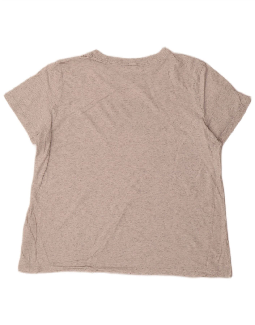 NIKE ženska majica kratkih rukava s grafičkim motivima UK 18 XL sivi flekasti pamuk