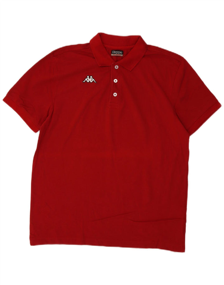 Kappa muška polo majica XL crveni pamuk