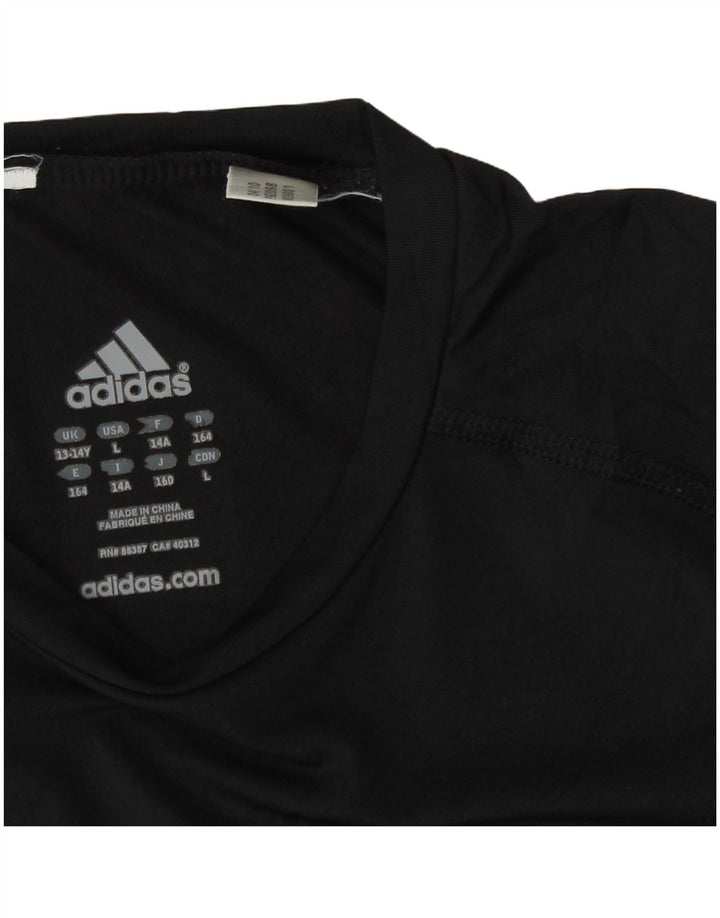 Adidas majica kratkih rukava za dječake 13-14 godina crna