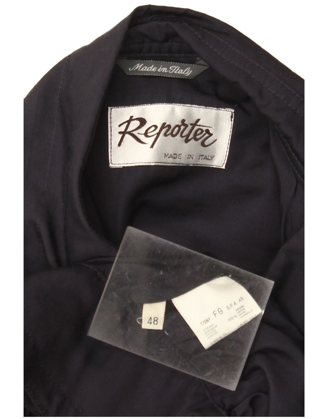 REPORTER muška vojna bombaška jakna IT 48 Srednje tamnoplavi pamuk