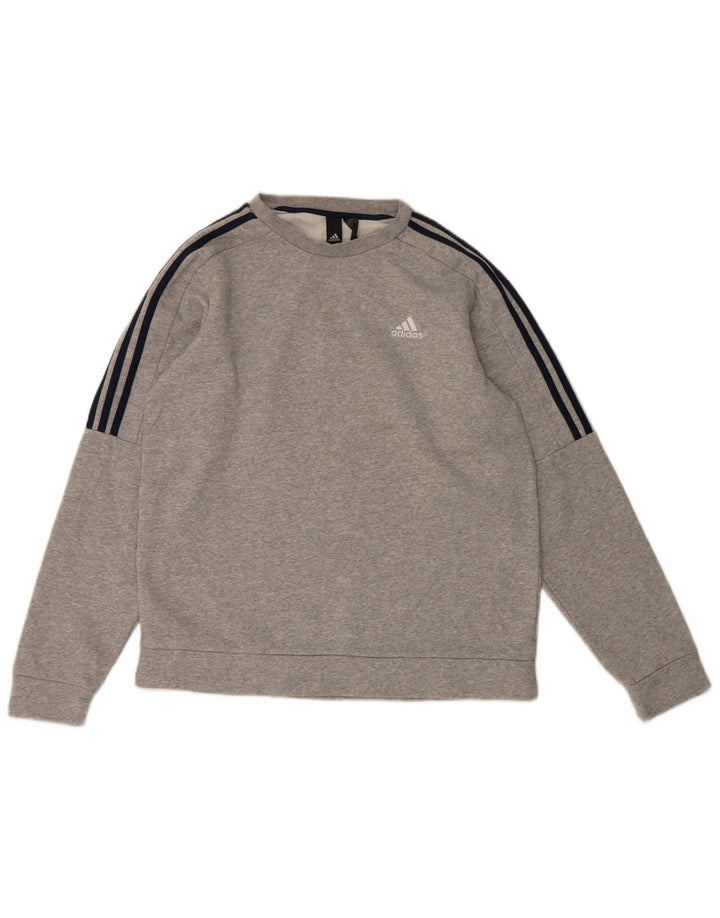 Adidas muška trenirka srednje sivi pamuk