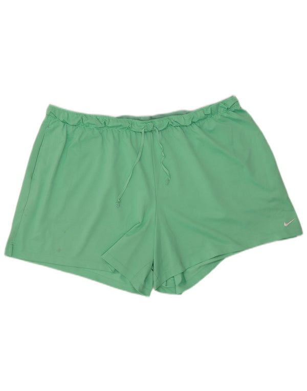 Nike muške Dri Fit sportske kratke hlače 2XL zeleni poliester
