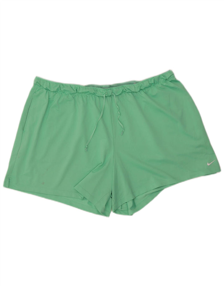 Nike muške Dri Fit sportske kratke hlače 2XL zeleni poliester