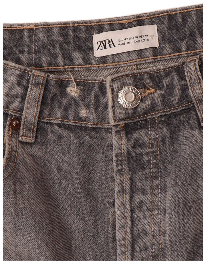 Zara ženske ravne traperice EU 42 Large W32 L27 sive