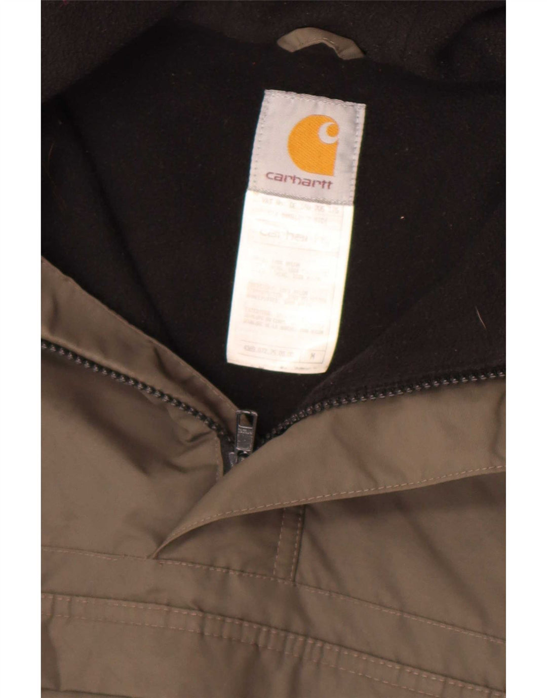 Carhartt muška anorak jakna s kapuljačom UK 38 srednje sivi najlon
