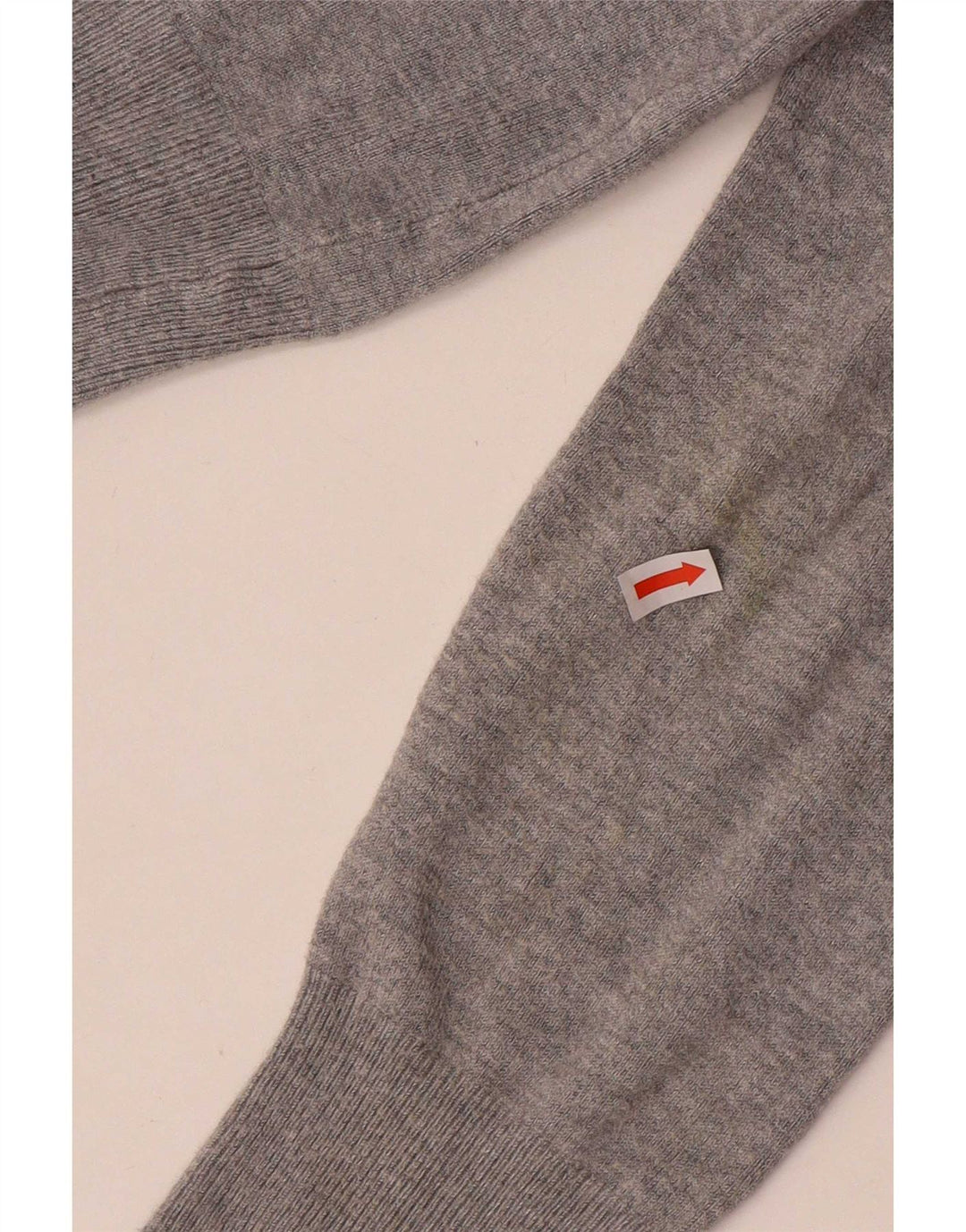 Marks & Spencer ženski rastezljivi kardigan pulover UK 10 Small Grey Flected