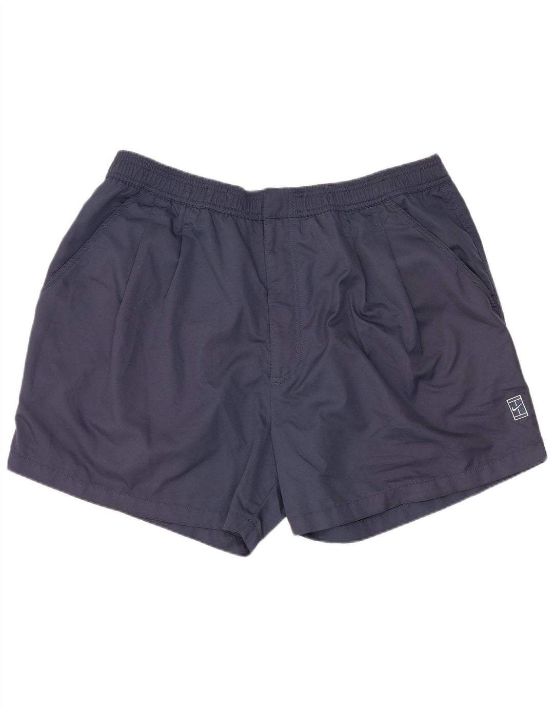 NIKE Muške Dri Fit Pegged Chino kratke hlače UK 45/47 XL W38 tamnoplavi poliester