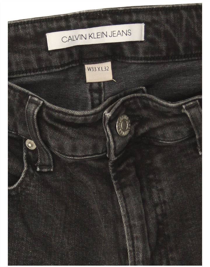 Muške uske traperice Calvin Klein W33 L32 sive