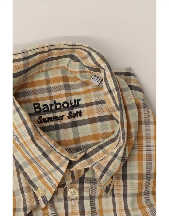 Barbour muška košulja veliki bež karirani