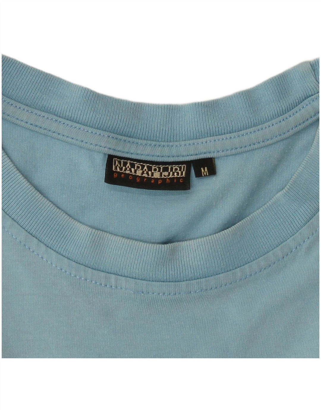 NAPAPIJRI Muška majica kratkih rukava Geographic Graphic, srednje plava