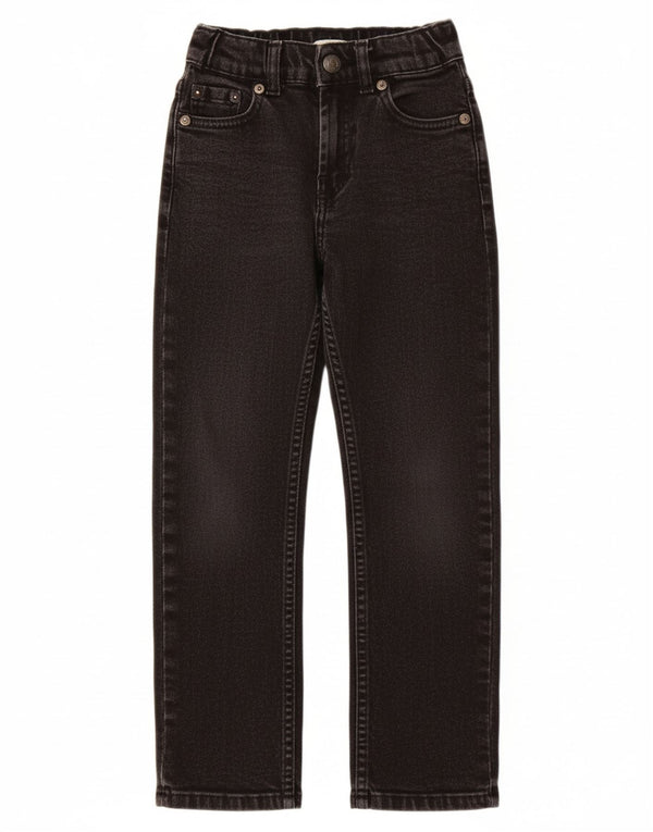 LEVI'S Boys 511 uske traperice 6-7 godina W20 L22 crni pamuk