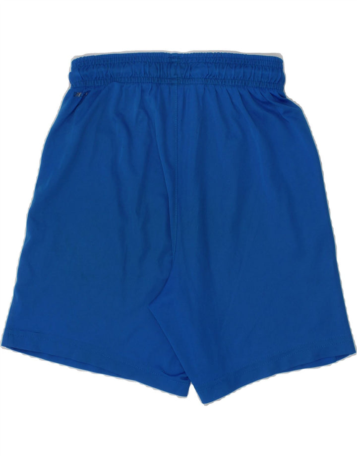 PUMA Boys Sport Shorts 9-10 Years Blue Colourblock Vintage Puma and Second-Hand Puma from Messina Hembry 