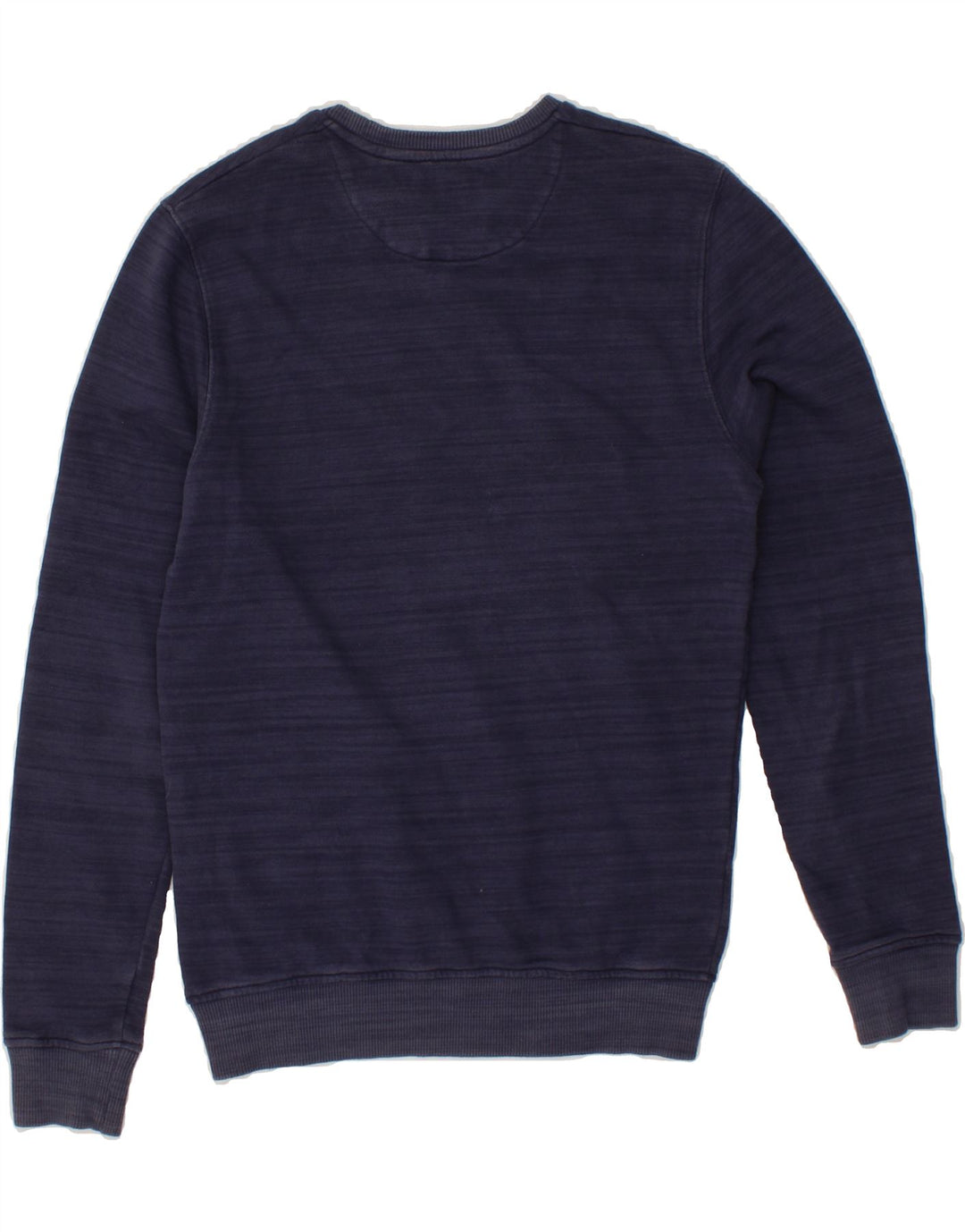LYLE & SCOTT Mens Sweatshirt Jumper Small Navy Blue Cotton Vintage Lyle & Scott and Second-Hand Lyle & Scott from Messina Hembry 