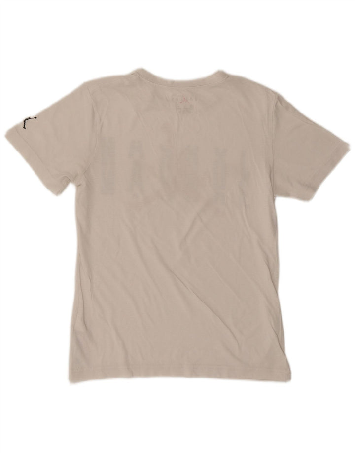 Majica s kratkim rukavima JORDAN za dječake, 12-13 godina, veliki bijeli pamuk