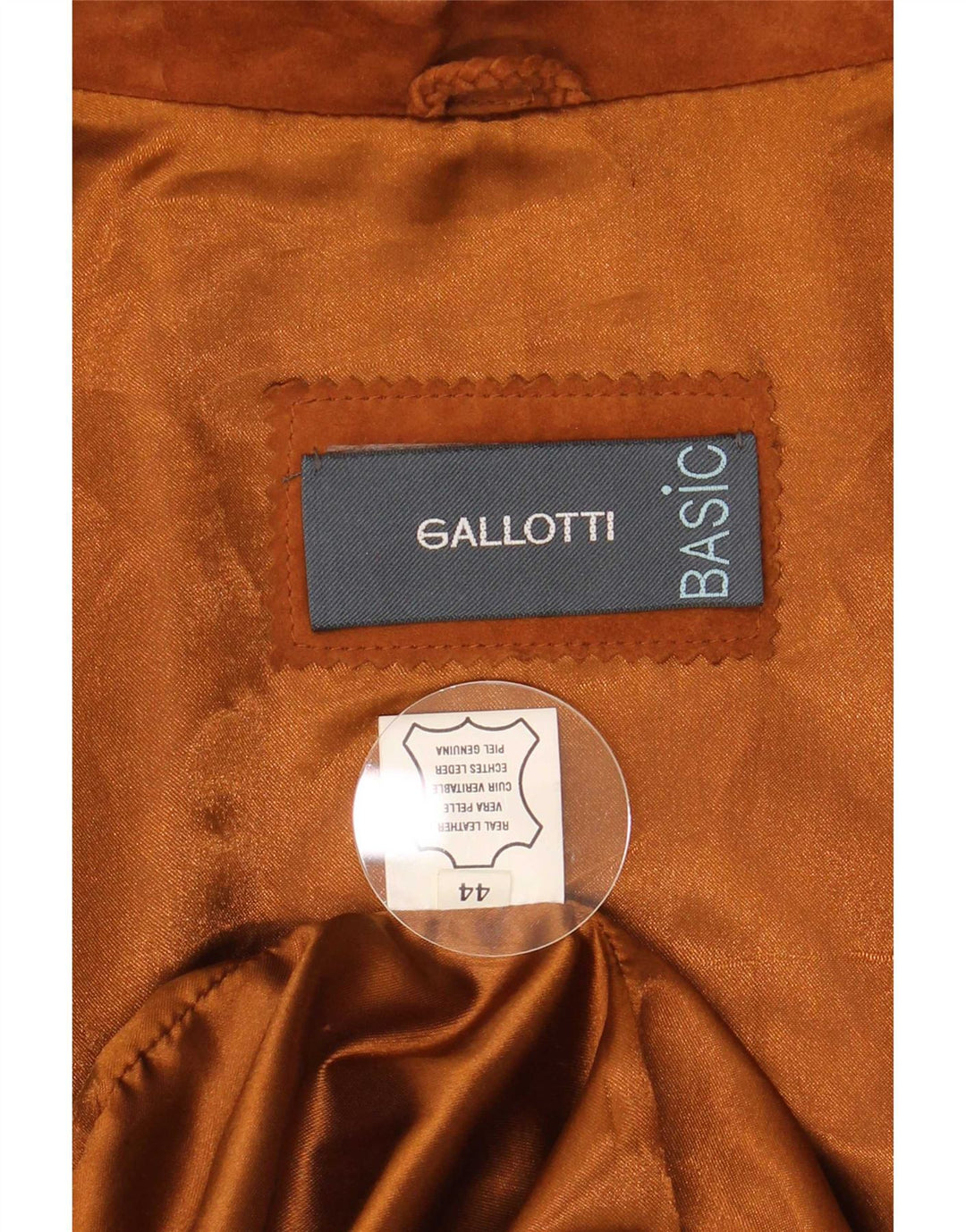 Gallotti ženska jakna od brušene kože IT 44 srednje smeđe kože