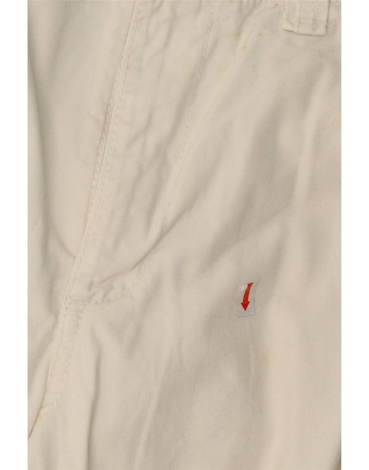 TOMMY HILFIGER Womens Cargo Shorts W34 Large White Cotton Vintage Tommy Hilfiger and Second-Hand Tommy Hilfiger from Messina Hembry 