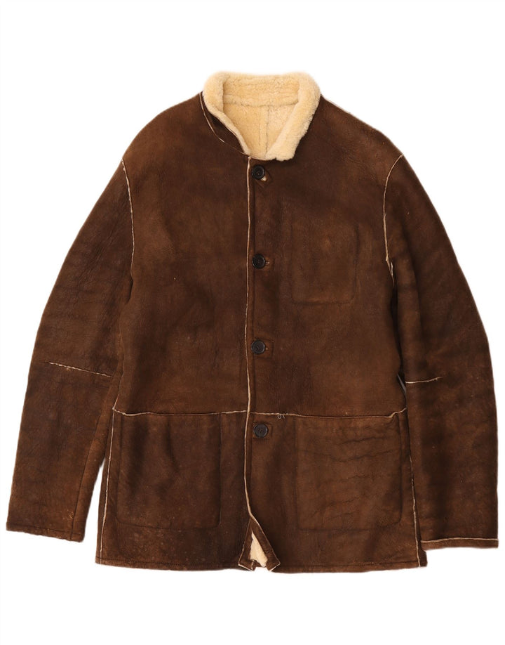 Grifoni muška jakna s ovčicama IT 50 Large Brown